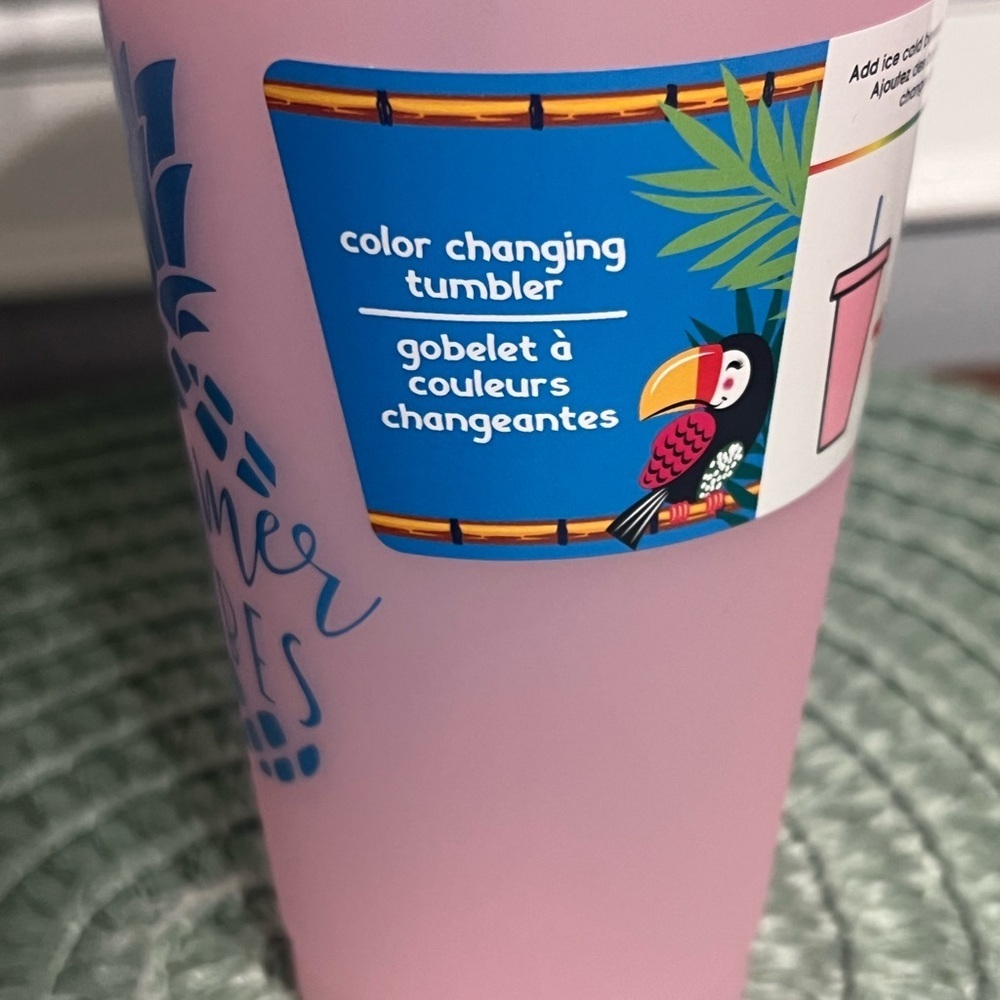 NWT-Large Color Changing Tumbler - Picture 2 of 4